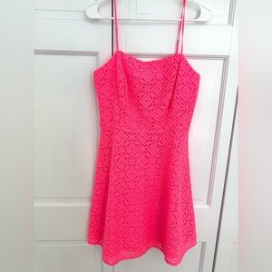 Lilly Pulitzer Bright Pink Dress